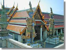 Each entrance is guarded by demons