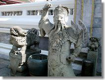 Statue seems to be affected from China