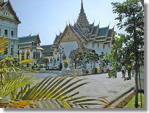 Simulated Suryamarin Throne Hall in Ayuthaya