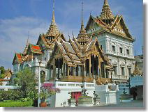 Small building before the Palace is Amphorn Phimork Pavilion